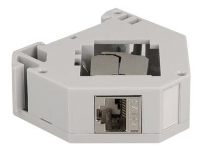 DELOCK Hutschienenadaptermit Keystonemodul RJ45
