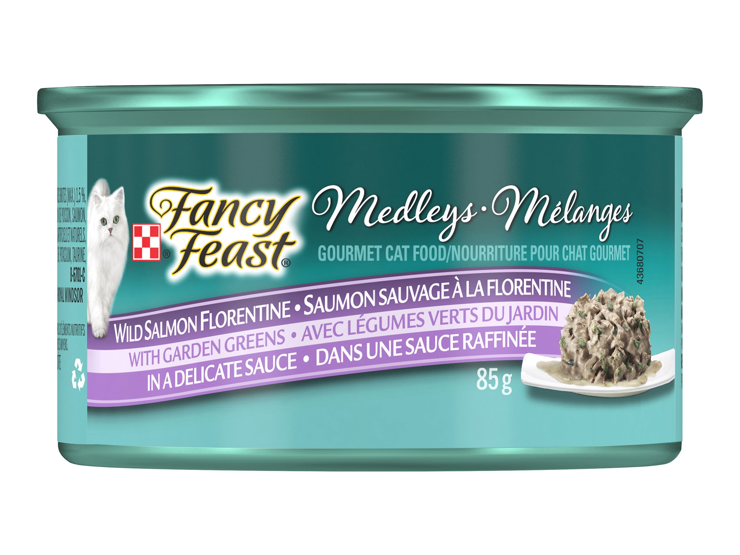 Fancy feast wild outlet salmon florentine