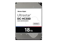 WD Ultrastar DC HC550 WUH721818ALE6L1 - hard drive - 18 TB - SATA 6Gb/s