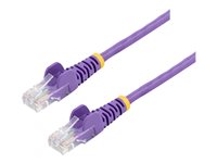 StarTech.com 10m Purple Cat5e / Cat 5 Snagless Ethernet Patch Cable 10 m - patch cable - 10 m - purple