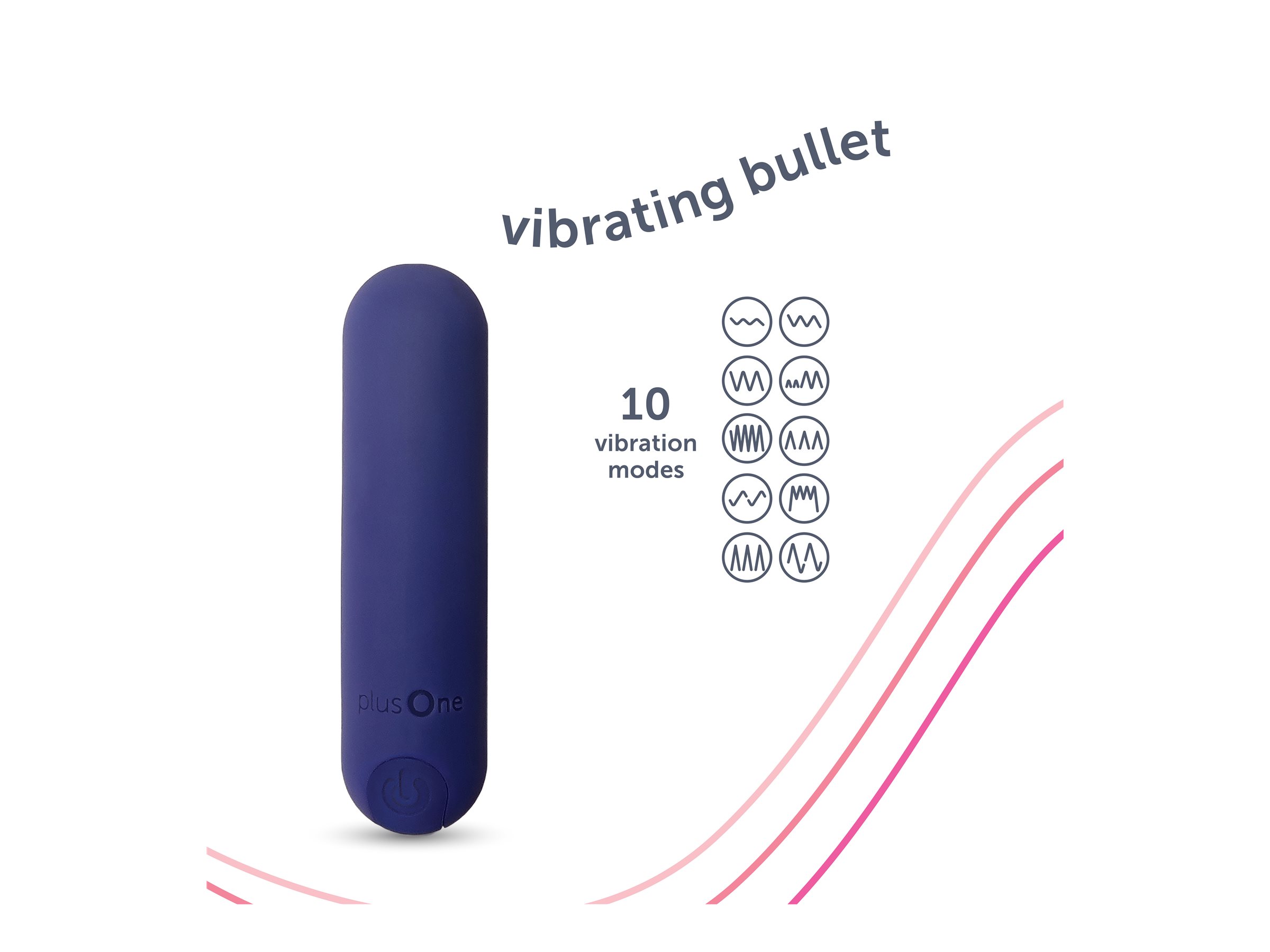 plusone vibrating bullet PlusOne Personal Vibrating Massager - Bullet