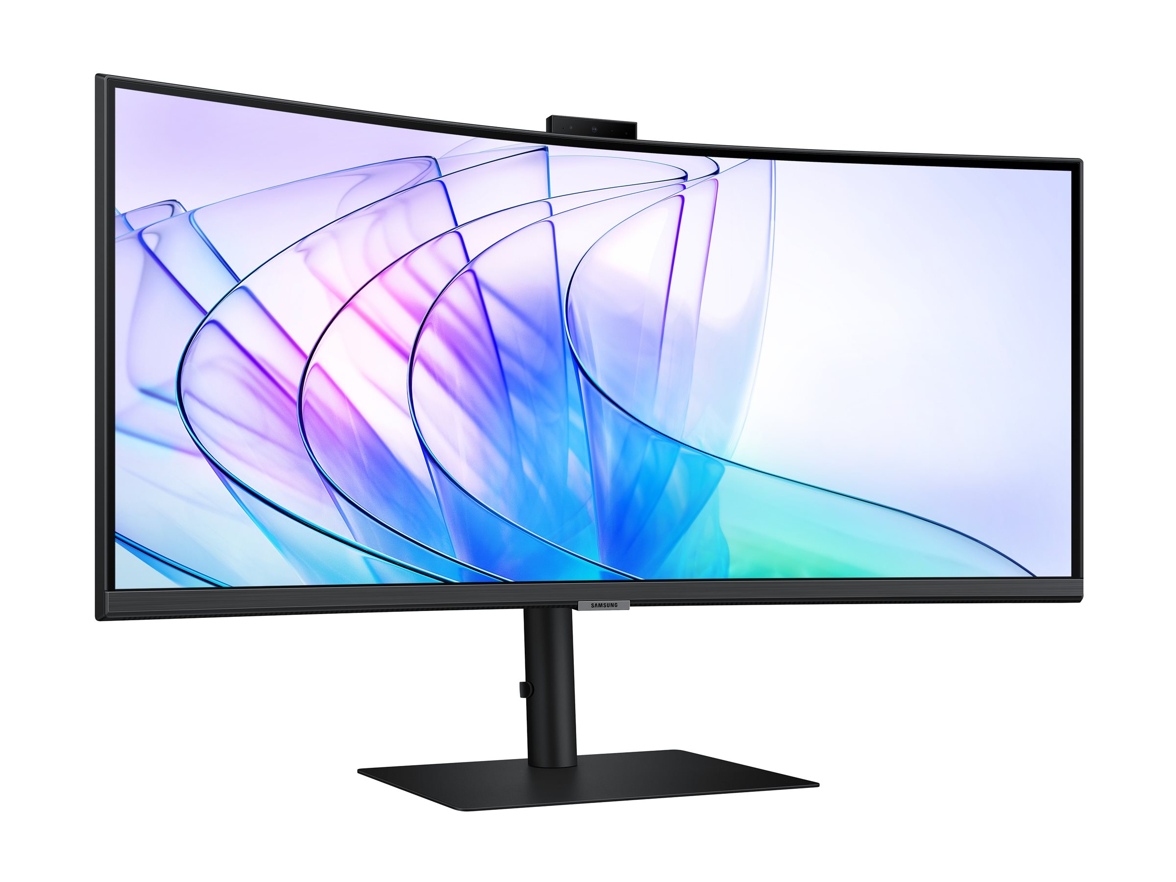Samsung ViewFinity S6 S34C650VEE S65VC Series LED monitor curved 34 Product shot Right-angle 80000