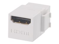 LINDY Modular AV Face Plate System Snap-in Keystone module - Modular insert - HDMI