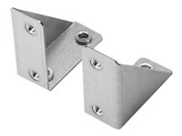 Chief 1RU Rack Mount Brackets - Silver - rack bracket kit - 1U