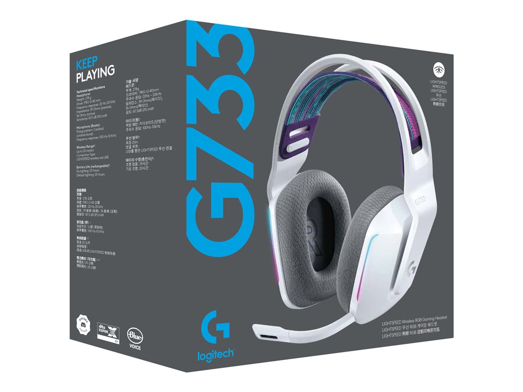 LOGI G733 Wireless LightSpeed RGB