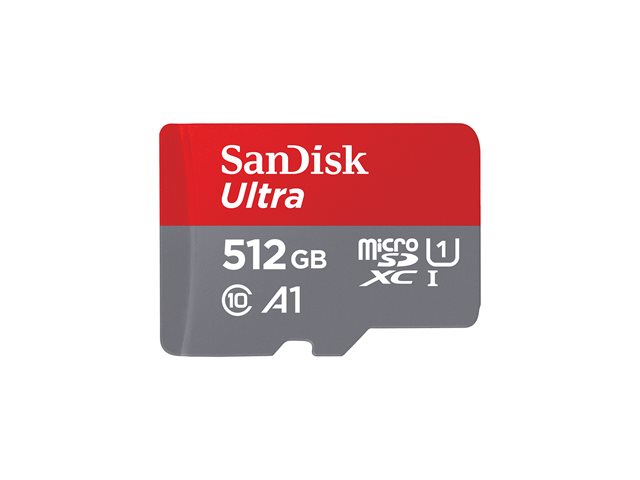 SANDISK Ultra microSDXC 512GB + Adapter SDSQUAC-512G-GN6MA