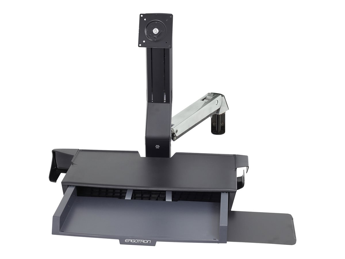 Ergotron StyleView montážní sada - pro LCD displej / klávesnice / myš / skener čárových kódů - leštěný hliník – foto 2