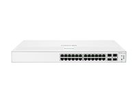 HPE Networking Instant On 1930 24G 4SFP/SFP+ Switch - switch - 28 ports - Managed - rack-mountable