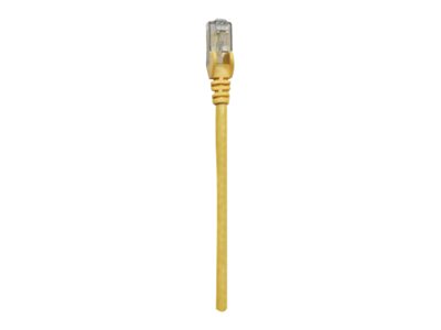 Intellinet Network Patch Cable, Cat6, 10m, Yellow, CCA, U/UTP, PVC, RJ45, Gold Plated Contacts, Snagless, Booted, Polybag