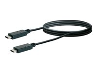 Schwaiger Power4You Professional USB 2.0 / USB 3.0 / USB 3.1 USB Type-C kabel 1m Sort