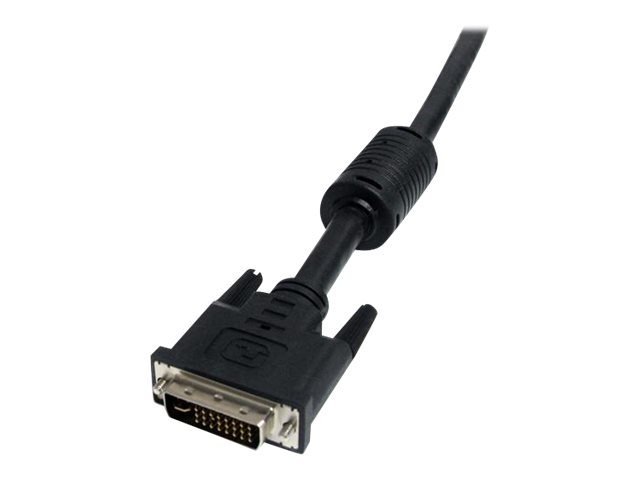Image of StarTech.com Dual Link DVI-I Cable - 15 ft - Digital and Analog - Male to Male Cable - Computer Monitor Cable - DVI Cord - DVI to DVI Cable (DVIIDMM15) - DVI cable - 4.57 m