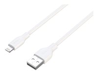 DELTACO Lightning-kabel 1m Hvid