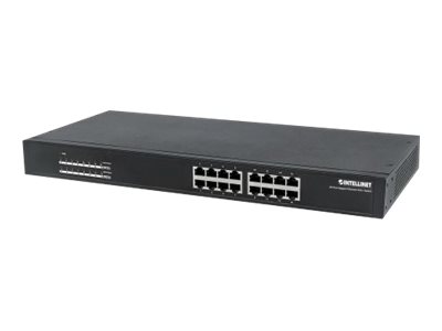 INTELLINET 16-Port Gigabit Ethernet PoE+ - 560993