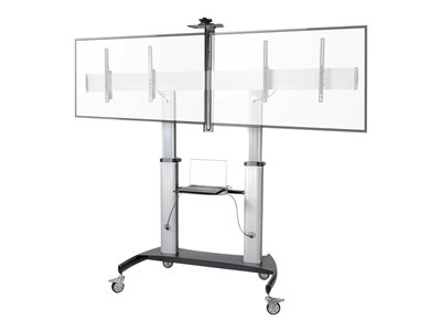 StarTech.com Mobile TV Stand - Heavy Duty TV Cart for 60-100 Display