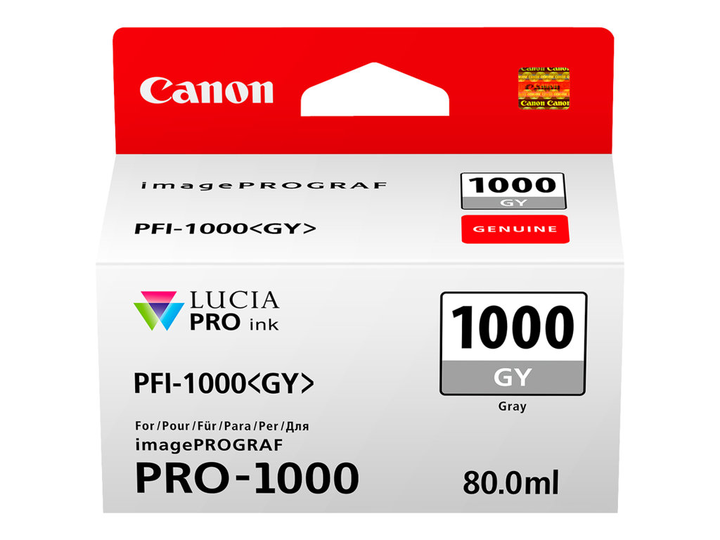 CANON 1LB PFI-1000gy Ink gray standard