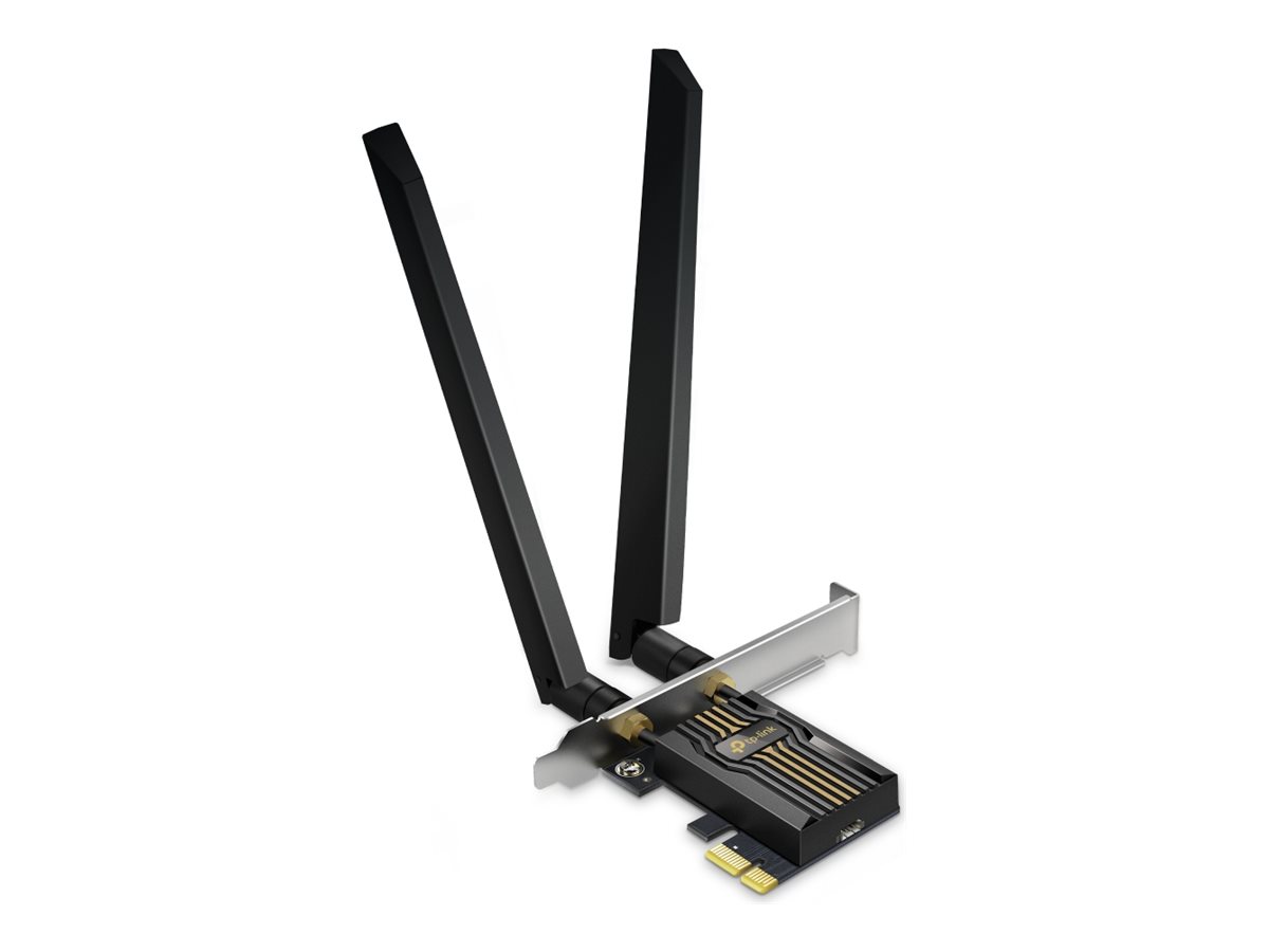 TP-Link Archer TBE552E V1 network adapter Product shot Right-angle 79850