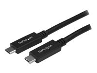 StarTech.com Câble USB-C vers USB-C de 1 m - Cordon USB Type C vers USB Type C - M/M - USB 3.0 (5Gb/s)