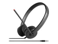 Lenovo Stereo Analog Headset - Headset - on-ear - wired