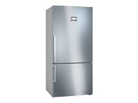 Bosch Serie | 6 KGN86AIDR Køleskab/fryser Bund-fryser Inox-easyclean
