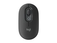 Logitech POP - mouse - customisable emoji - Bluetooth 5.1 LE - graphite