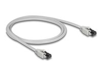 DeLOCK CAT 8.1 S/FTP, PiMF 1m Patchkabel Grey