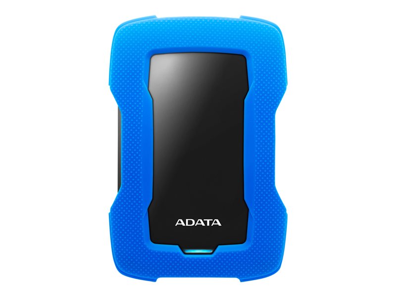 ADATA external HDD 1TB 2,5'' USB 3.1 HD330, BLUE COLOR BOX,zielony (gumový, nárazu odolný)