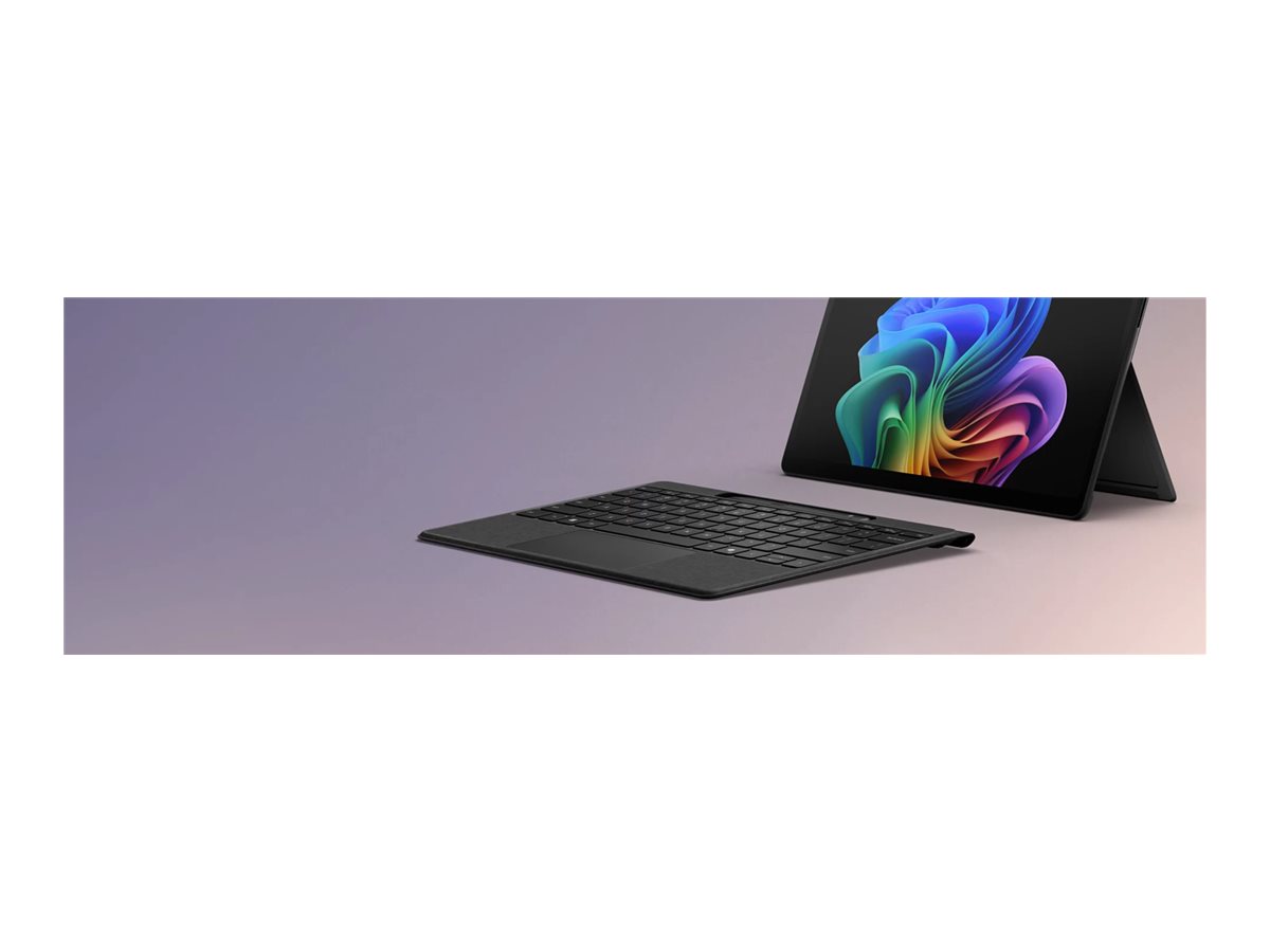 Microsoft Surface Pro Flex Keyboard - klávesnice - s touchpad, akcelerometr, zásobník pro nabíjení a skladování Surface Slim Pen 2 - černá Vstupní zařízení – foto 5