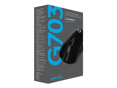 Logitech G703 LIGHTSPEED Wireless Gaming Mouse with HERO 16K Sensor