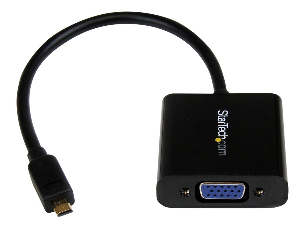 StarTech .com Adaptateur convertisseur Micro HDMI vers VGA pour smartphone/ultrabook/tablette