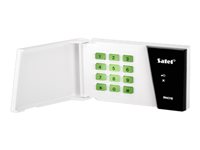 SATEL MICRA MKP-300 Tastatur Bagbelyste knapper LED-indikatorer Sort Hvid