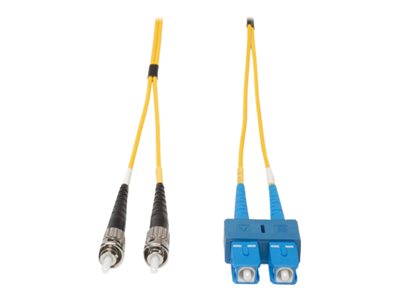 Tripp Lite 5M Duplex Singlemode 9/125 Fiber Optic Patch Cable SC/ST 16' 16ft 5 Meter