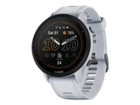Garmin Forerunner 955 Solar Whitestone sport watch with strap silicone whitestone 