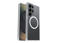 OtterBox Symmetry Series Clear - Back cover for cell phone - with magnets - polycarbonate, thermoplastic elastomer (TPE) - clear - for Samsung Galaxy S25 Ultra