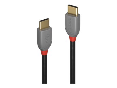C ble USB 2.0 Type C, 3A, Anthra Line, 0.5m