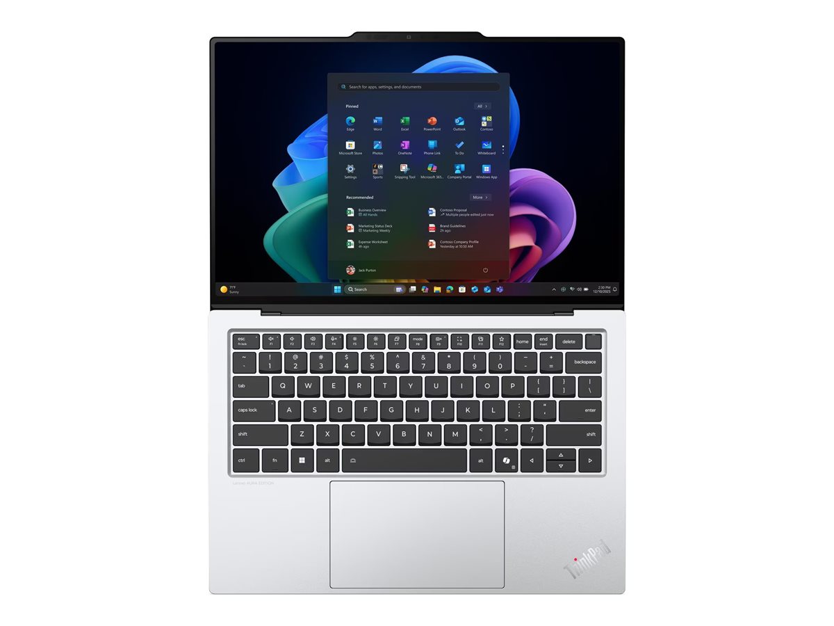 Lenovo ThinkPad X9-14 Gen 1 - Copilot+ PC - 14" - Intel Core Ultra 7 - 258V - Evo - 32 GB RAM - 1 TB SSD - česká/slovenská – foto 5