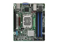 ASRock Rack EC266D4ID-2T/X550 Mini ITX LGA1700 sokkel Intel C266