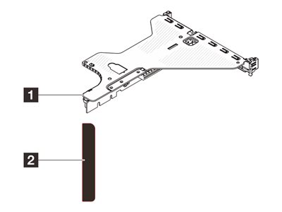 Lenovo - Server riser kit