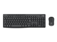 Logitech MK370 Combo for Business - keyboard and mouse set - QWERTY - Portuguese - graphite Input Device