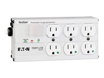EATON TRIPP LITE SERIES ISOBAR SURGE SUPPRESSOR- SURGE, SPIKE AND LINE NOISE PRO