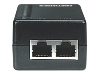 Intellinet Power over Ethernet (PoE) Injector, 1 Port, 48 V DC, IEEE 802.3af Compliant (UK Power Cord) - PoE injector - 15.4 