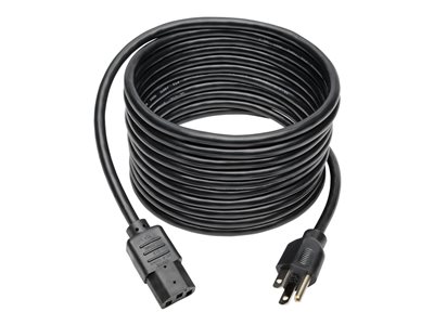 Tripp Lite 15ft Computer Power Cord Cable 5-15P to C13 10A 18AWG 15'