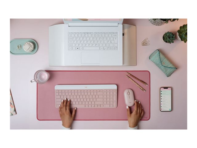 LOGI MK470 Slim Combo - ROSE - (HR)(P) 920-011322