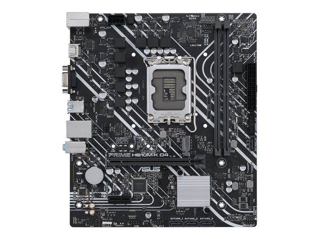 Image of ASUS PRIME H610M-K D4 - motherboard - micro ATX - LGA1700 Socket - H610