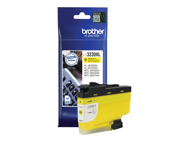 Image of Brother LC3239XLY - High Yield - yellow - original - ink cartridge