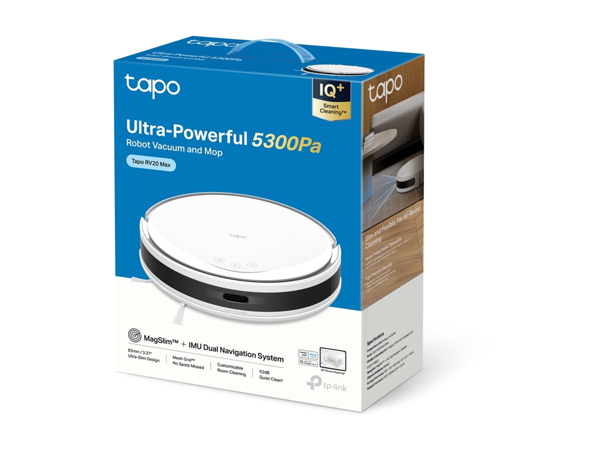 TP-Link Tapo RV20 Max vysava?