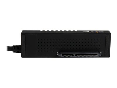 StarTech.com USB C to SATA Adapter - External Hard Drive Connector for  2.5'' SATA Drives - SATA SSD / HDD to USB C Cable (USB31CSAT3CB) Black