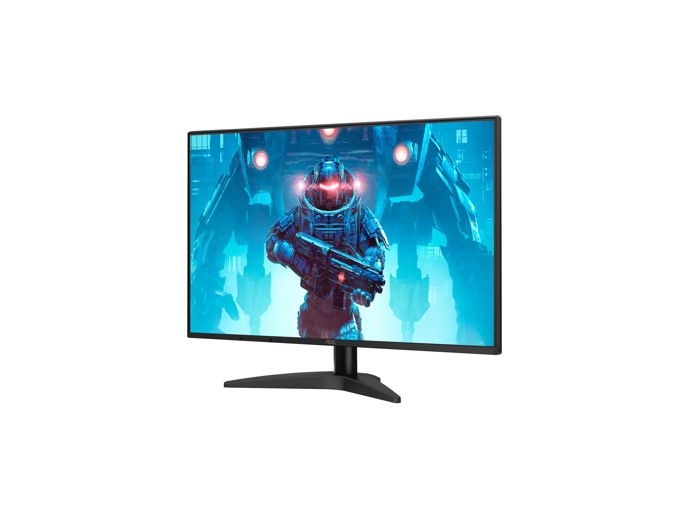 AOC 27B36X LED monitor 27 Product shot Left-angle 79901