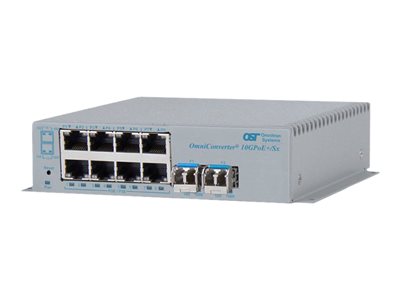 Omnitron OmniConverter 10GPoE+/Sx
