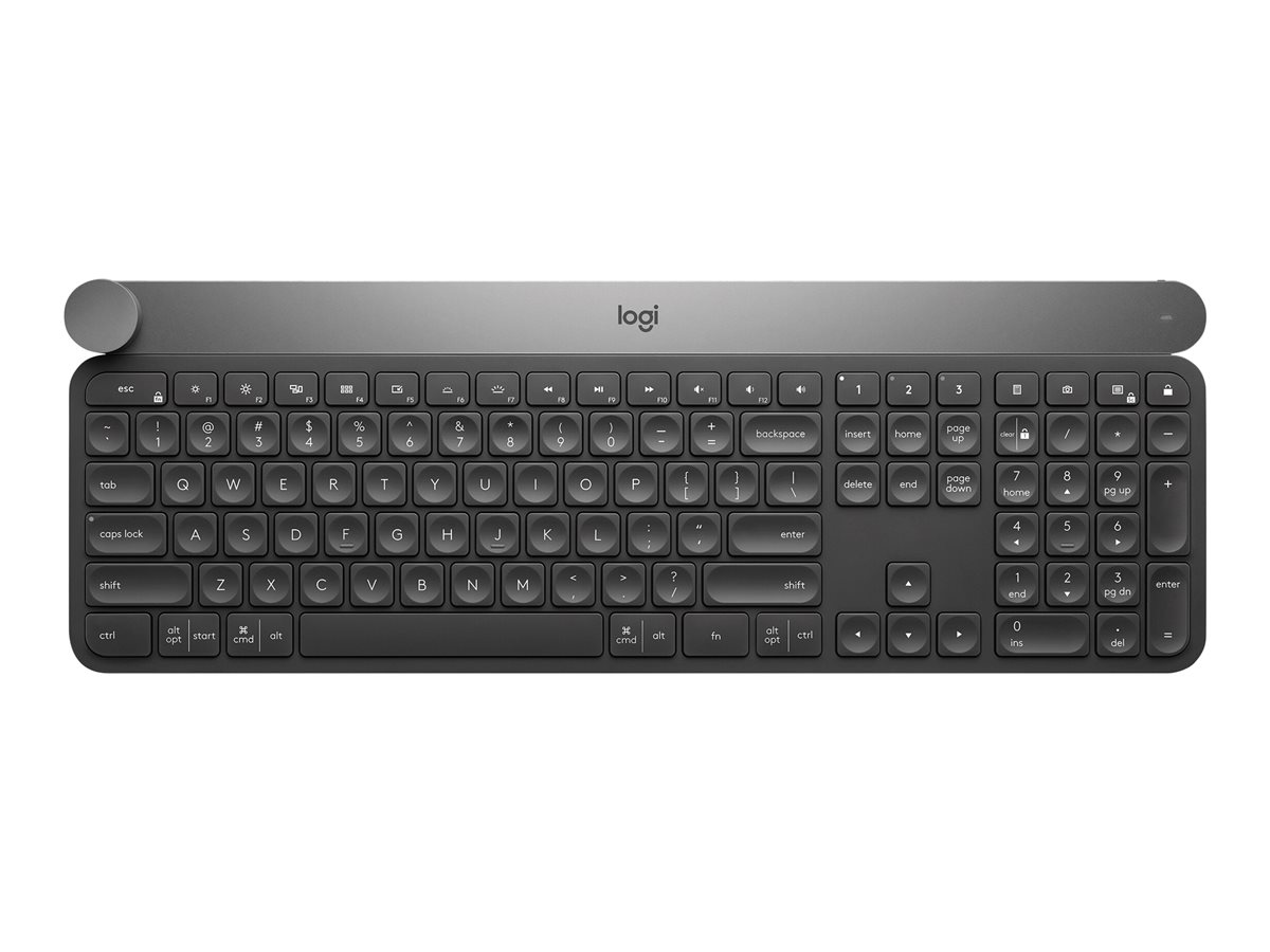 Logitech Craft Advanced with Creative Input Dial - klávesnice - QWERTY - britská Vstupní zařízení – foto 2