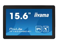 iiyama ProLite TF1633MSC-B1 15.6' 1920 x 1080 (Full HD) HDMI DisplayPort 60Hz